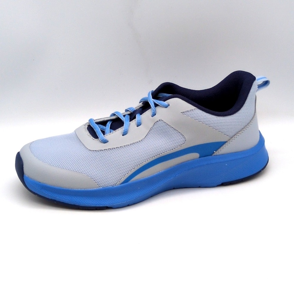 Athletic Works Shoes Mens Blue 11 Running Sneakers Odor Control Walking‎ NEW